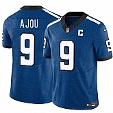 Men's Indianapolis Colts #9 Ajou Ajou Blue 2025 F.U.S.E. Throwback Vapor Limited Stitched Jersey Dzhi,baseball caps,new era cap wholesale,wholesale hats